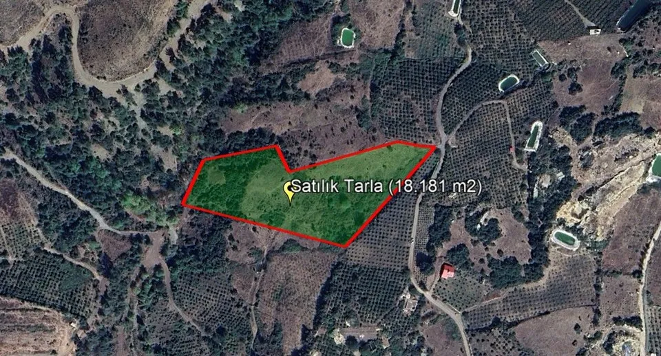 KEPİRLİ’DE 18 DÖNÜM SATILIK TARLA